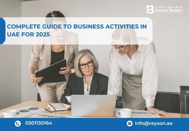 Business Activities in the UAE for 2025